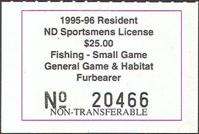 Resident Sportsmens License
