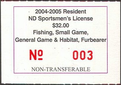 Resident Sportsmens License
