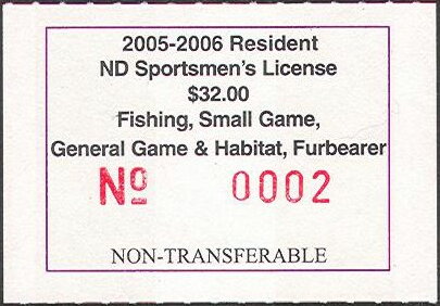 Resident Sportsmens License