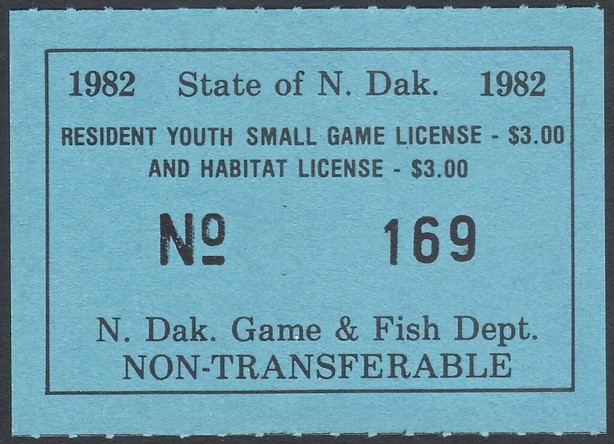 Resident Youth Small Game License and Habitat License