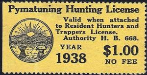 Stamp, Seal of Ohio, Ohio (OH),  , Cereals, Hunting, Seals (Emblems), Sun