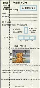 Booklet Pane, Labrador Retriever (Canis lupus familiaris), Mallard, Oregon (OR),  , Animals (Fauna), Birds, Dogs, Ducks, Hunting, Mammals