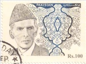 Stamp, Muhammad Ali Jinnah, First Head of State, Pakistan,  , Heads of State, Independency Activists