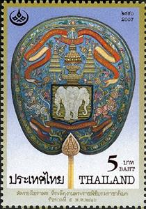 Stamp, Fan, Thailand,  , Religion