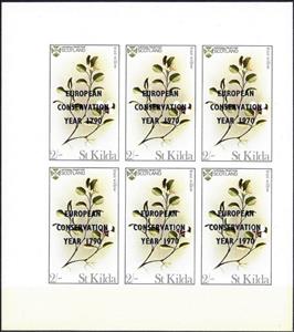 Mini Sheet, Least Willow, Scotland, St. Kilda,  , Plants (Flora)