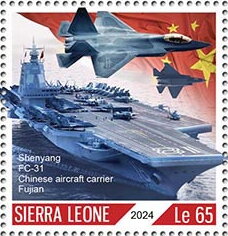 Shenyang FC-31 Chinese Aircraft Carrier Fujian