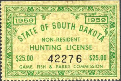 Non-Resident Hunting License