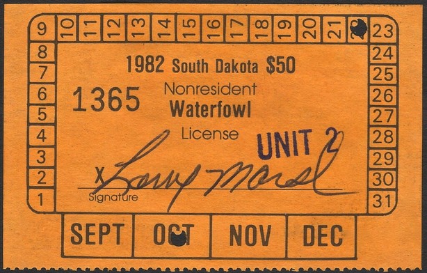 Nonresident Waterfowl License