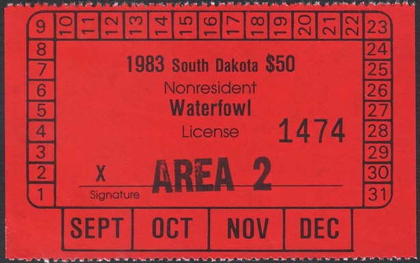 Nonresident Waterfowl License