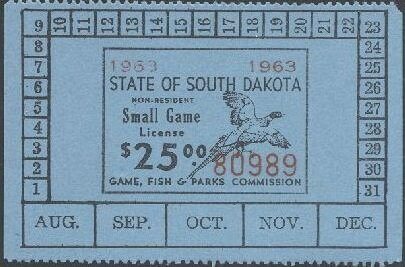 Stamp, Pheasant, South Dakota (SD),  , Animals (Fauna), Birds, Hunting, Pheasants