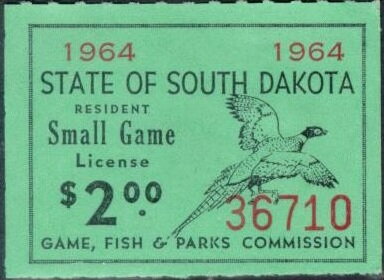 Stamp, Pheasant, South Dakota (SD),  , Animals (Fauna), Birds, Hunting, Pheasants