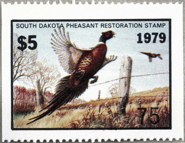 Pheasants and fence