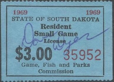 Resident Small Game License