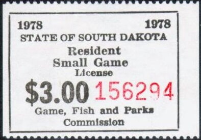 Resident Small Game License