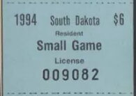 Resident Small Game License