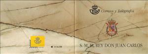 Booklet, King Juan Carlos I, Spain,  , Coats of Arms, Crowns and Coronets, Famous People, Heads of State, Kings, Men, Royalty