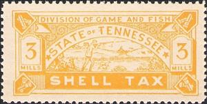 Stamp, Hunter, Tennessee (TN),  , Animals (Fauna), Dogs, Hunting, Mammals, Weapons