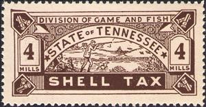 Stamp, Hunter, Tennessee (TN),  , Animals (Fauna), Dogs, Hunting, Mammals, Weapons