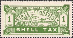 Stamp, Hunter, Tennessee (TN),  , Animals (Fauna), Dogs, Hunting, Mammals, Weapons
