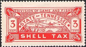 Stamp, Hunter, Tennessee (TN),  , Animals (Fauna), Dogs, Hunting, Mammals, Weapons
