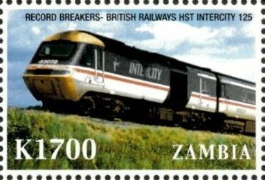 British railways HST Intercity 125