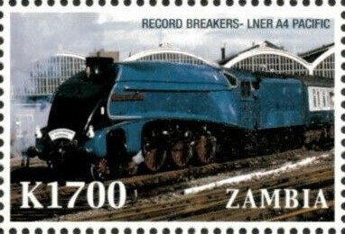 LNER A4 Pacific in city