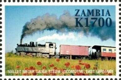 Mallet Metre Gauge steam locomotive, East Germany