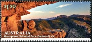 Stamp, Grampians National Park (Gariwerd), Victoria, Australia,  , National Parks