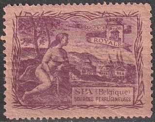 Stamp, Résidence Royale, SPA (Belgique), Belgium,  , Townscapes / City Views
