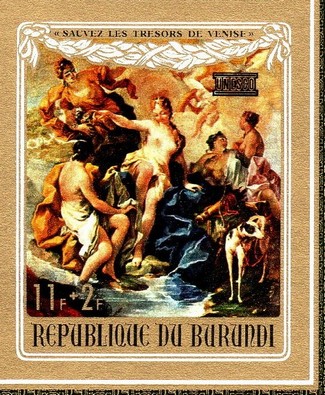 "Diana's Bath" by Giambattista Pittoni (1687-1767)