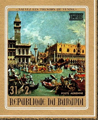 Doge's Palace and Piazzetta at Feast of Ascension