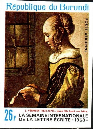 J. Vermeer : Girl reading a Letter at an Open Window