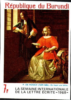 The Letter by Pieter de Hooch
