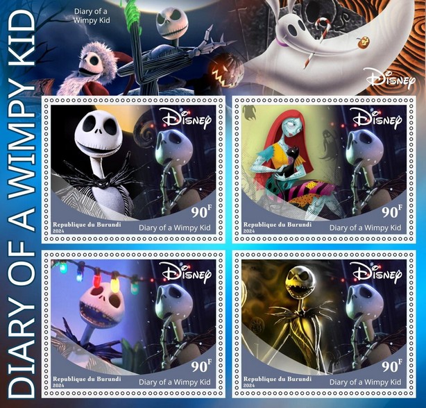 Disney Nightmare Before Christmas with wrong titles