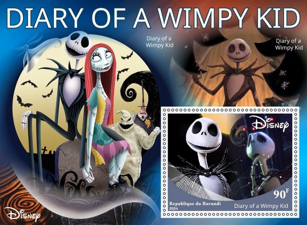 Disney Nightmare Before Christmas with wrong titles