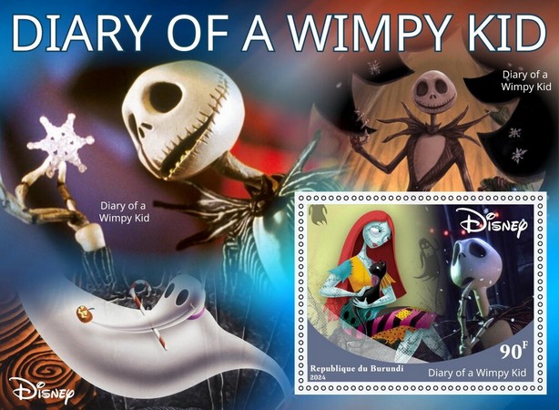 Disney Nightmare Before Christmas with wrong titles