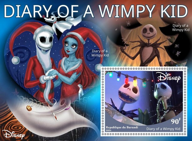 Disney Nightmare Before Christmas with wrong titles