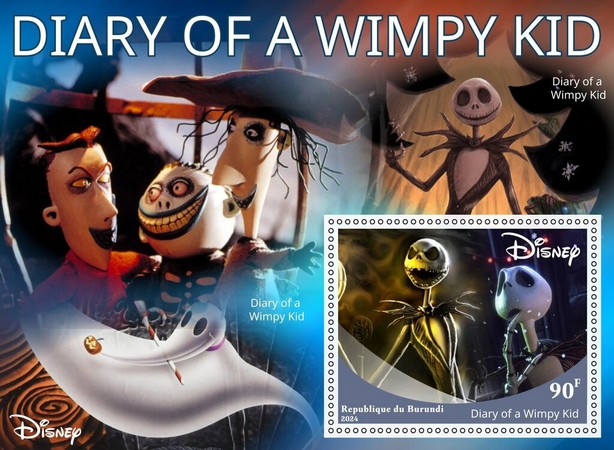 Disney Nightmare Before Christmas with wrong titles