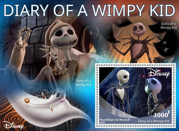 Disney Nightmare Before Christmas with wrong titles