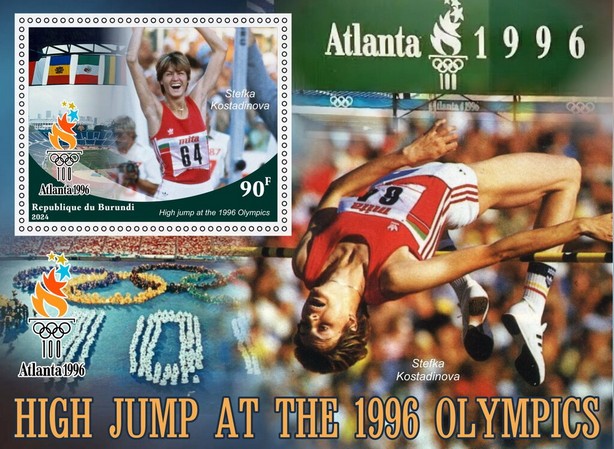 Olympic Games in Atlanata 1996 High Jump Stefka Kostadinova
