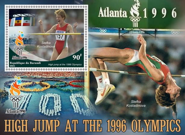 Olympic Games in Atlanata 1996 High Jump Stefka Kostadinova