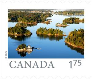 Stamp, Qarlinngua Sea Arch, Nunavut, Canada,  , Landscapes