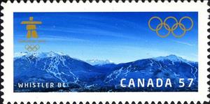 Stamp, Whistler BC, Canada,  , Olympic Games, Sports, Winter Sports