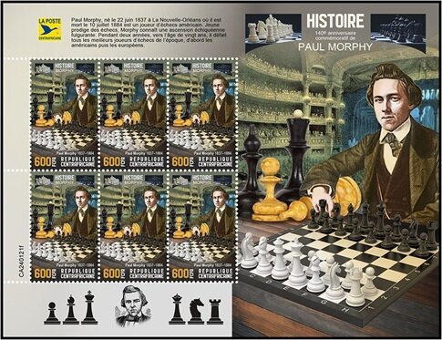 140th Anniversary of the Death of Paul Morphy