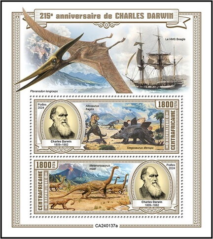 215th Anniversary of the Birth of Charles Darwin