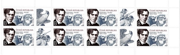 Bohumil Heinz, Stamp Designer