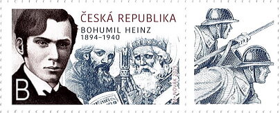 Bohumil Heinz, Stamp Designer