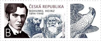 Bohumil Heinz, Stamp Designer