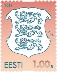 Stamp, Coat of Arms, Estonia,  , Coats of Arms