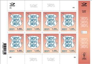 Full Pane, Coat of Arms, Estonia,  , Coats of Arms
